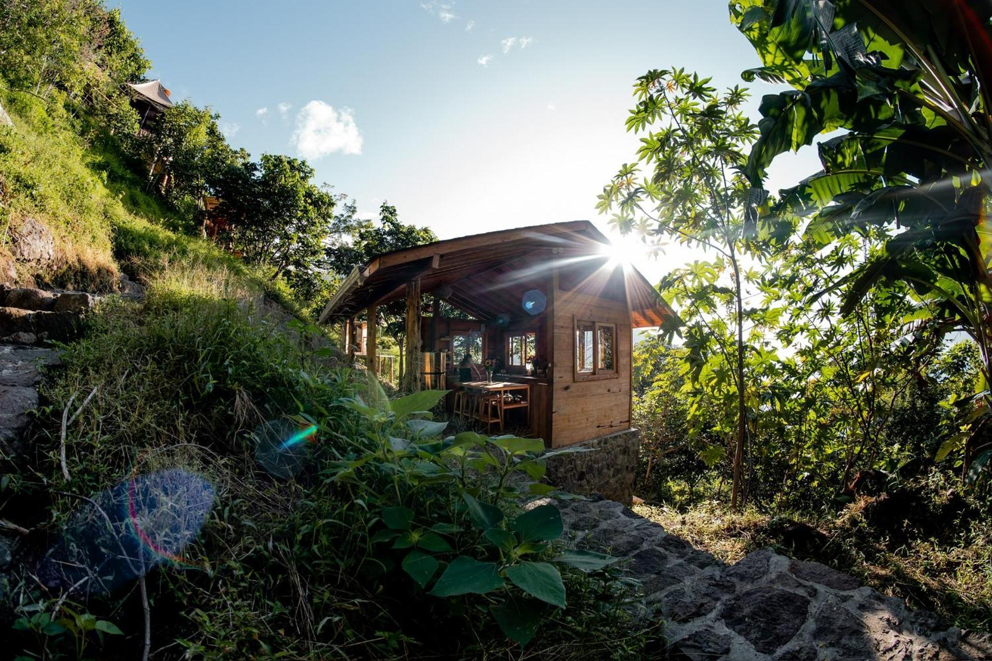 Fuego Atitlan Eco-Hotel سان ماركوس لا لاغونا المظهر الخارجي الصورة